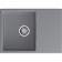 Кухонная мойка GRANFEST/ Кухонная мойка GRANFEST URBAN 668L dark gray URBAN 668L dark gray 1-чаша+крыло 680*490мм, монтаж: врезной, материал: кварц, цвет: темно-серый
