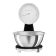 Кухонные весы SMEG KSF01BLWW Кухонные весы SMEG, аналоговый/цифровой дисплей, выбор единицы измерения, максимальный вес 5 кг, шаг 1 г, цвет черный