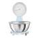Кухонные весы SMEG Кухонные весы SMEG, аналоговый/цифровой дисплей, выбор единицы измерения, максимальный вес 5 кг, шаг 1 г, цвет пастельно-голубой