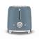 Тостер SMEG TSF01SBMEU Тостер SMEG, Стиль 50-х г.г, 2 ломтика, корпус из нержавеющей стали, 6 уровней поджаривания, синий шторм