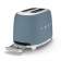 Тостер SMEG TSF01SBMEU Тостер SMEG, Стиль 50-х г.г, 2 ломтика, корпус из нержавеющей стали, 6 уровней поджаривания, синий шторм