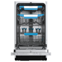Встраиваемая посудомоечная машина KORTING/ Встраиваемая посудомоечная машина KORTING KDI 45977 Встраиваемая посудомоечная машина KORTING, 45 см, 3 корзины, 10 комплектов, регулировка высоты Easy Lift, электронное/сенсорное управление, цифровой дисплей, 8 