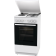 Комбинированная плита Gorenje GK5A12WG  полезный объем 68 л, очистка паром AquaClean, сводчатая форма духовки, механическое управление, электроподжиг, цвет белый