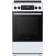 Электрическая плита Midea MFO-D4E20T9E(WH)  отдельностоящая, электрическая варочная панель, 4 конфорки, цифровой таймер (24 ч), объем дух. шкафа 59 л, 9 режимов нагрева, цвет белый