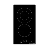 Варочная панель Kuppersberg/ Варочная панель Kuppersberg ECO 322 Hi-Light, High-Tech, 30 см, 2 конфорки, 9 уровней мощности, таймер, автоматическое отключение, индикация остаточного тепла, сенсорное управление, цвет черный Варочная панель Kuppersberg/ Варочная панель Kuppersberg ECO 322 Hi-Light, High-Tech, 30 см, 2 конфорки, 9 уровней мощности, таймер, автоматическое отключение, индикация остаточного тепла, сенсорное управление, цвет черный