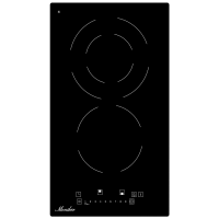 Варочная панель Monsher/ Варочная панель Monsher MHE 35 High-Tech, Hi-Light, 30 см, 2 конфорки, 9 уровней мощности, слайдерное управление, автоматическое отключение, индикация остаточного тепла, пауза, таймер, цвет черный Варочная панель Monsher/ Варочная панель Monsher MHE 35 High-Tech, Hi-Light, 30 см, 2 конфорки, 9 уровней мощности, слайдерное управление, автоматическое отключение, индикация остаточного тепла, пауза, таймер, цвет черный