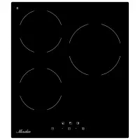 Варочная панель Monsher/ Варочная панель Monsher MHE 43  High-Tech, Hi-Light, 45 см, 3 конфорки, 9 уровней мощности, сенсорное управление, автоматическое отключение, индикация остаточного тепла, таймер, цвет черный Варочная панель Monsher/ Варочная панель Monsher MHE 43  High-Tech, Hi-Light, 45 см, 3 конфорки, 9 уровней мощности, сенсорное управление, автоматическое отключение, индикация остаточного тепла, таймер, цвет черный