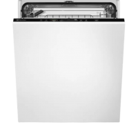 Встраиваемая посудомоечная машина ELECTROLUX/ Встраиваемая посудомоечная машина ELECTROLUX EEQ47200L Встраиваемая узкая посудомоечная машина, агрузка на 13 комплектов посуды, сенсорное управление, 7 программ, 59.6x55x82 см, черный цвет, сушка: с открывани