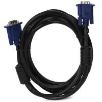 Кабель монитор-SVGA card (15M-15M) 3.0м 2 фильтра VCOM VVG6448-3M