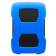 Внешний жесткий диск Portable HDD 2TB ADATA HD330 (Blue), Silicone, USB 3.2 Gen1, 133x89x16mm, 190g /3 года/ [AHD330-2TU31-CBL]