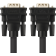 Кабель Greenconnect SVGA 5.0м чёрный, позолоченные контакты, ферритовые кольца, OD8.0mm. 15M / 15M Premium GCR-VM2VM2-5.0m, 28/28 AWG, двойной экран [GCR-VM2VM2-5.0m]