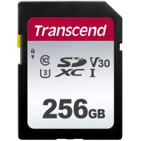 Карта памяти Transcend 256GB SDXC Class 10 UHS-I U3 R95, W45MB/s [TS256GSDC300S]