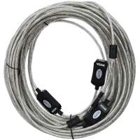 Кабель-адаптер USB2.0-repeater, удлинительный активный Am-Af 25м VCOM VUS7049-25M