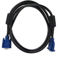 Кабель монитор-SVGA card (15M-15M) 1,8м 2 фильтра Aopen/Qust ACG341AD-1.8M