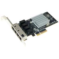 Сетевая карта/ 1G Quad Port RJ45 PCIE Ethernet Adapter with Broadcom BCM5719 chipset