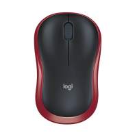 Мышь Logitech M185 красная оптическая 1000dpi беспров. USB1.1 [910-002237]