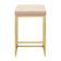 Стул полубарный SOHO, золотой, экокожа Light Beige