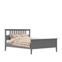 Кровать Хемнэс 160х200 серый Кровать Хемнэс 160х200 серый