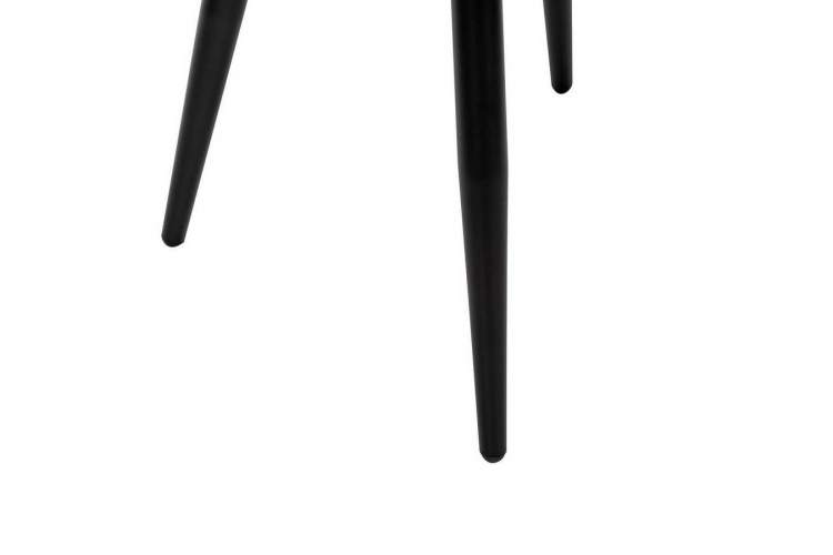 Стул с подлокотниками Leset Вайд, каркас Черный, велюр Бежевый-6