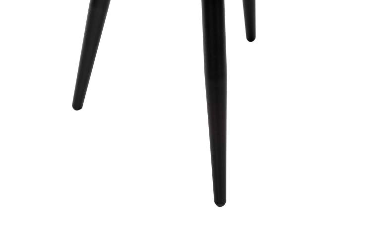 Стул с подлокотниками Leset Вайд, каркас Черный, велюр Горчица-6