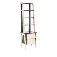 Этажерка Leset  Сканди  с тумбой 2 ящ.