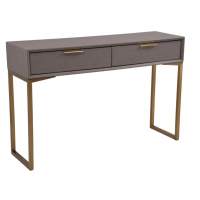 Стол-консоль Логан с 2-мя ящиками MC9001-120GR, 120х35х78 см, светло-серый