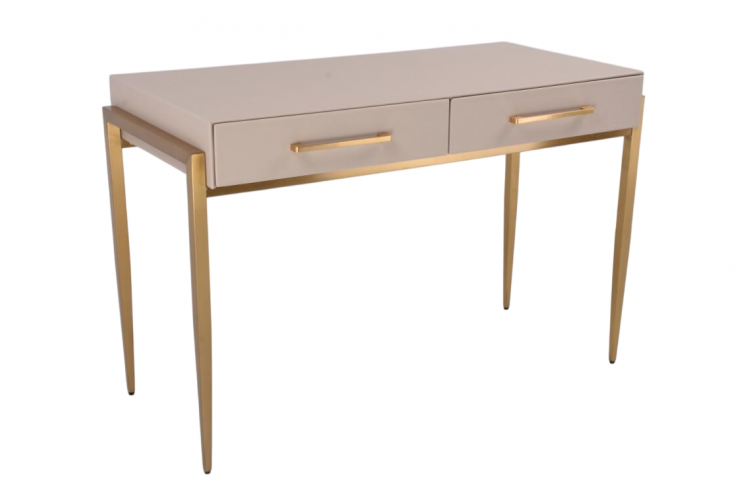 Стол-консоль Роззи с 2-мя ящиками MC9003-120BG, 120х55х78 см, бежевый-2