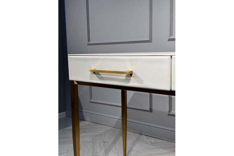 Стол-консоль Роззи с 2-мя ящиками MC9003-120BG, 120х55х78 см, бежевый-16