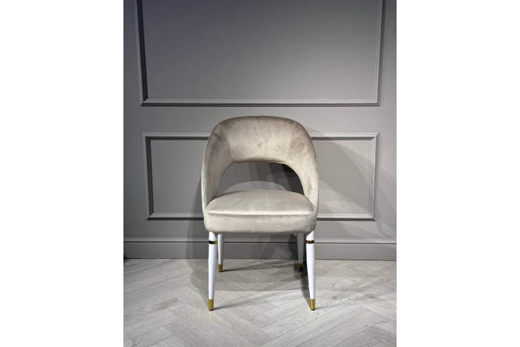 Стул обеденный Оливия ART2367-BG, бежевый /белый-8