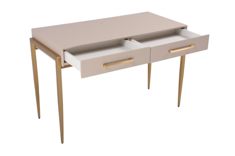 Стол-консоль Роззи с 2-мя ящиками MC9003-120BG, 120х55х78 см, бежевый-9