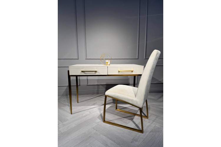 Стол-консоль Роззи с 2-мя ящиками MC9003-120BG, 120х55х78 см, бежевый-11