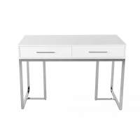 Стол-консоль Армада F-1543, 120х60х78 см, белый, серебро