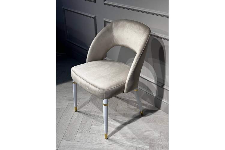 Стул обеденный Оливия ART2367-BG, бежевый /белый-4