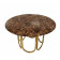 Стол обеденный Лори F-1386-1.1, 122х122х76 см, коричневый мрамор