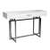 Стол-консоль Гарда-1 P-MJ-003, 120х40х76 см, белый/хром