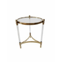 Стол журнальный Эклект MH1796ET, 53x53х62 см, золото в гостиную