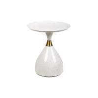 Столик журнальный Эльза SX-81, 39x54 см, белый