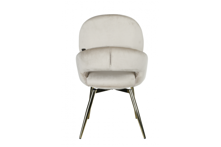 Стул обеденный Виола BS1377-BG-2, 50х58х92 см, бежевый/золото-5