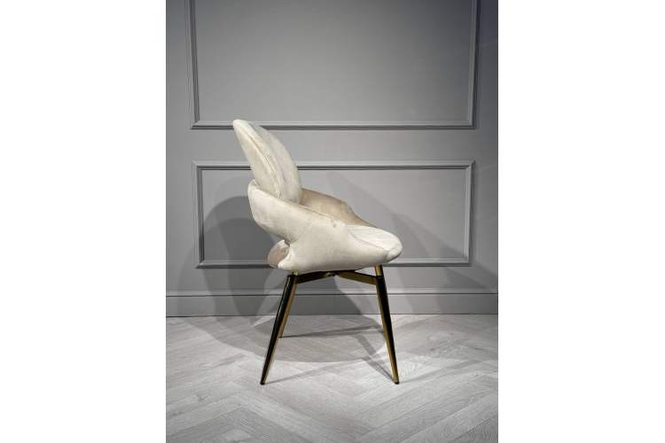 Стул обеденный Виола BS1377-BG-2, 50х58х92 см, бежевый/золото-7