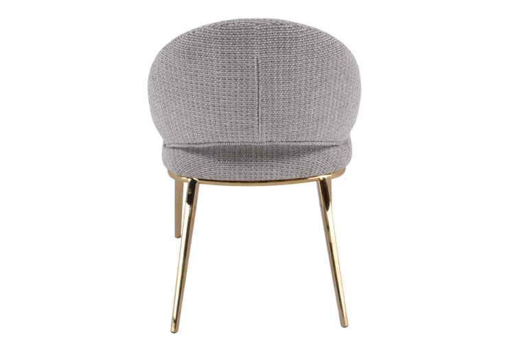 Стул обеденный Capella MC3016-BG-2, бежевый/глянцевое золото-3