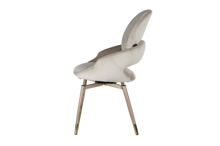 Стул обеденный Виола BS1377-BG-4, бежевый/орех-3