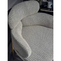 Стул обеденный Романи BS1450-WB, черно-белый/золото Стул обеденный Романи BS1450-WB, черно-белый/золото