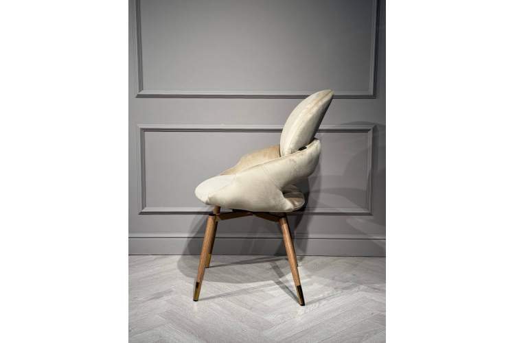 Стул обеденный Виола BS1377-BG-4, бежевый/орех-8