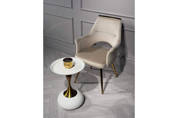 Стул обеденный Бланш BS2348-BG, 60х50х89 см, бежевый-12