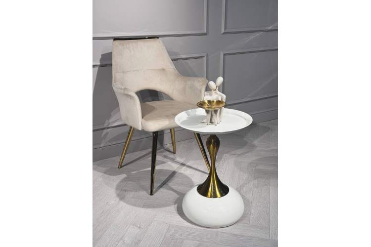 Стул обеденный Бланш BS2348-BG, 60х50х89 см, бежевый-11