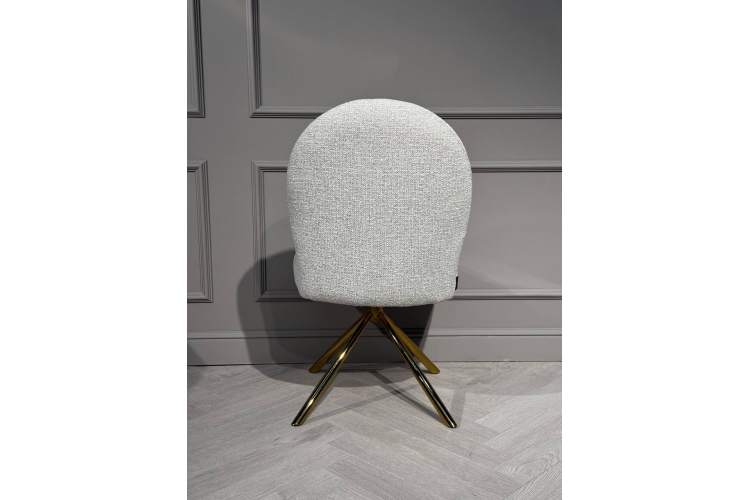 Стул обеденный Авалон BS1240-WT, белый крем/золото-3