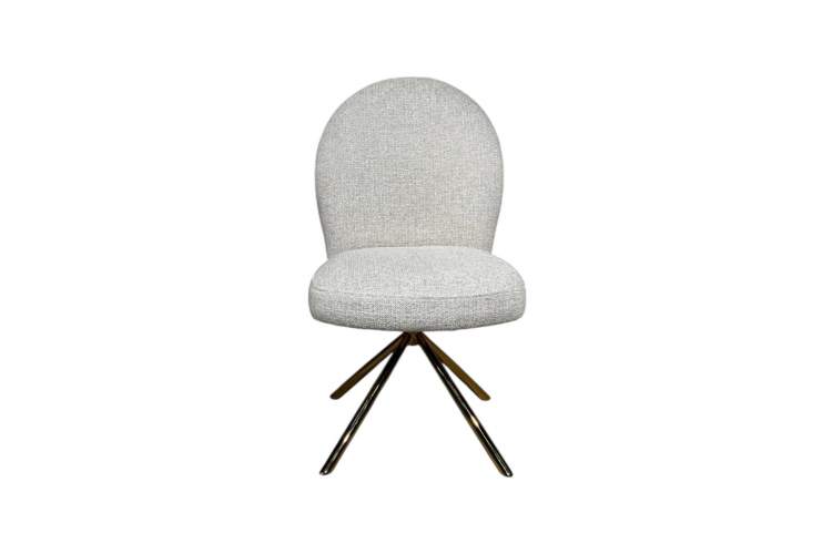 Стул обеденный Авалон BS1240-WT, белый крем/золото