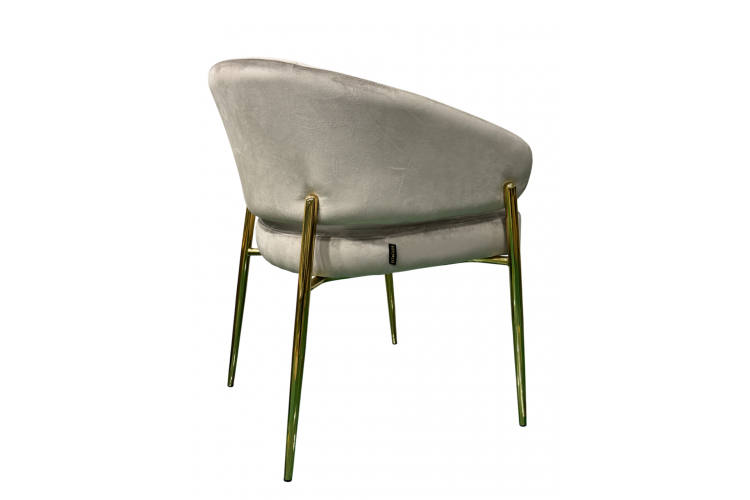 Стул обеденный Стелла ART2959-BG, бежевый/глянцевое золото-1