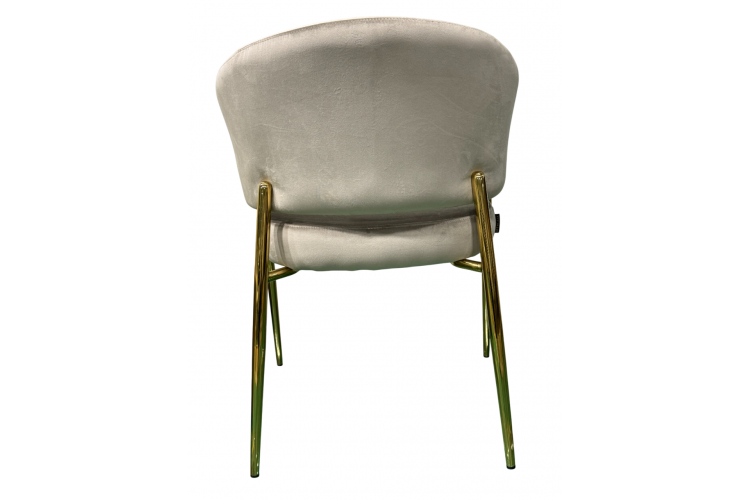 Стул обеденный Стелла ART2959-BG, бежевый/глянцевое золото-2