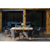 Обеденный комплект MODENA 180 см на 6 персон с креслами Joygarden